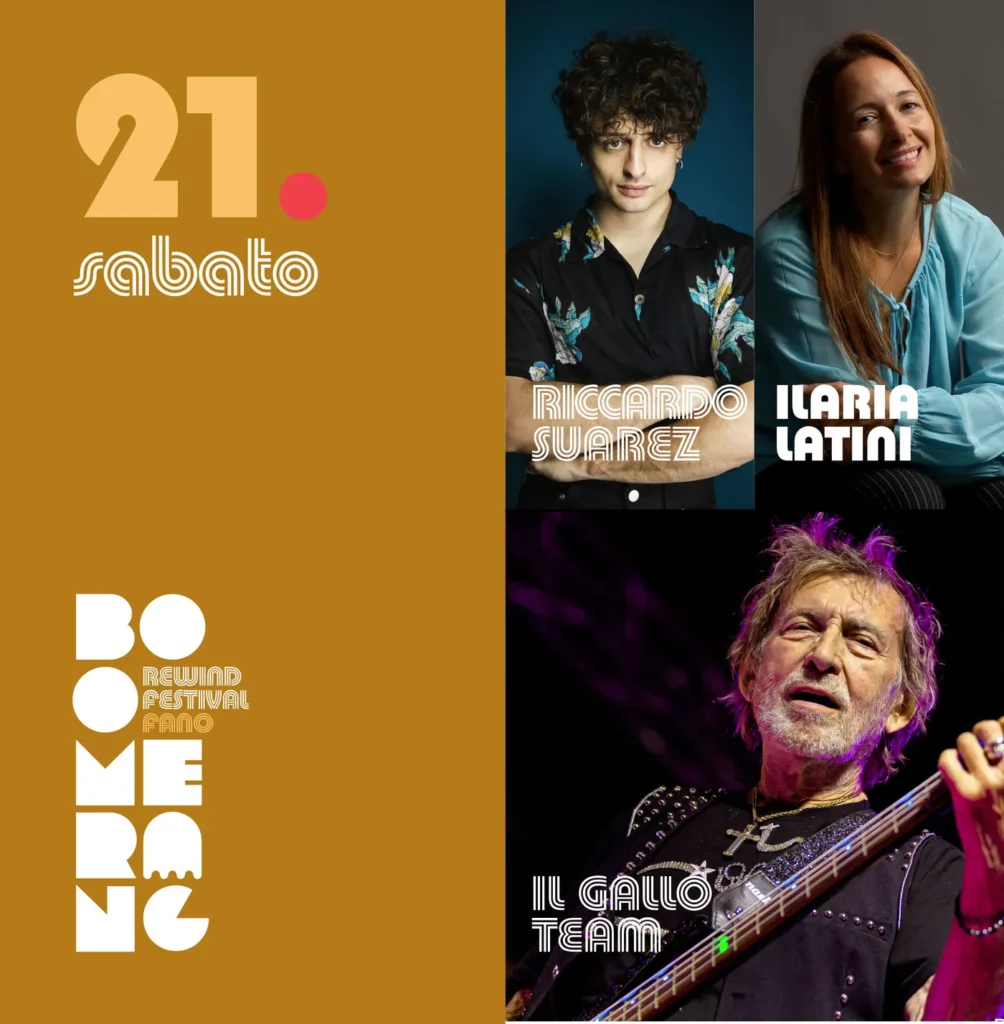 Eventi di sabato 21 giugno 2025 boomerang rewind festival fano
