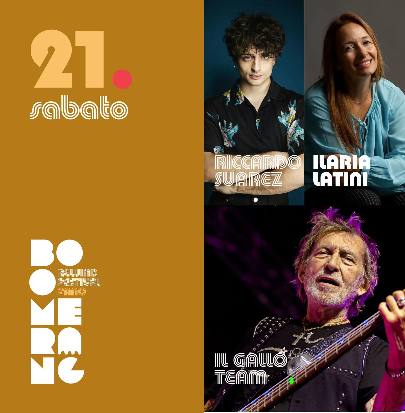 Eventi di sabato 21 giugno 2025 boomerang rewind festival fano